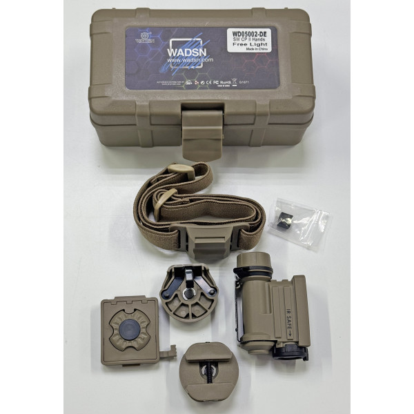 Тактический фонарь на шлем STREAMLIGHT Sidewinder Compact II Койот